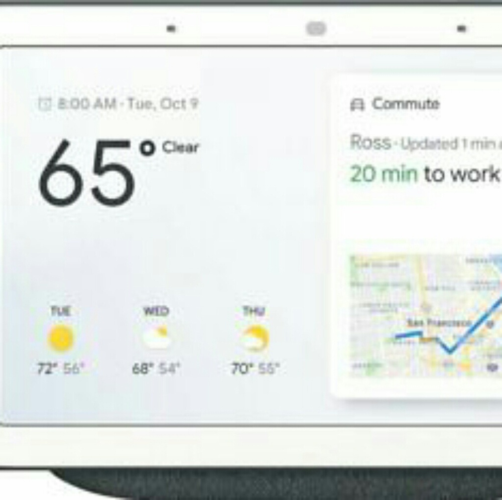 Google Home Hub White